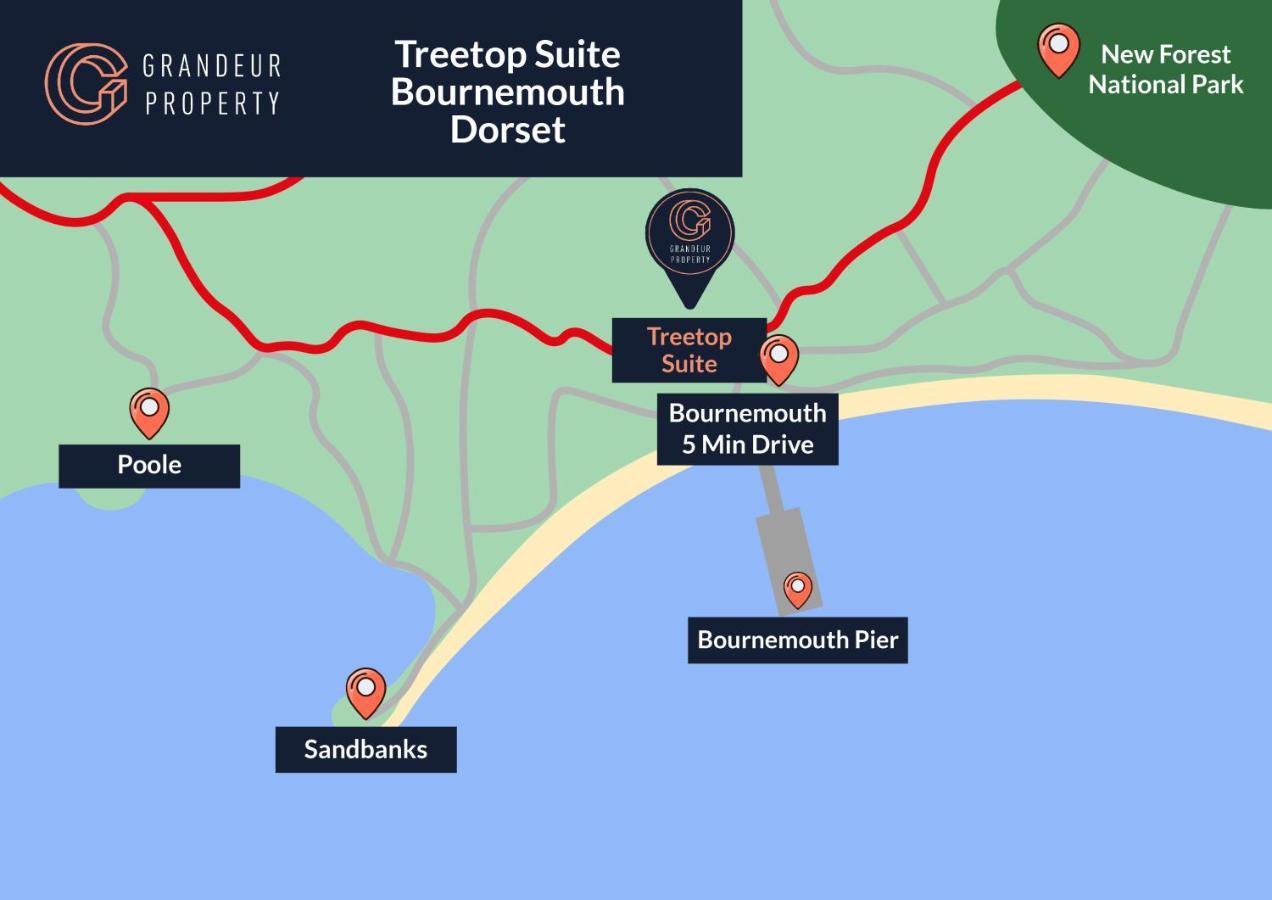 Treetop Suite By Grandeur Property Μπόρνμουθ Εξωτερικό φωτογραφία